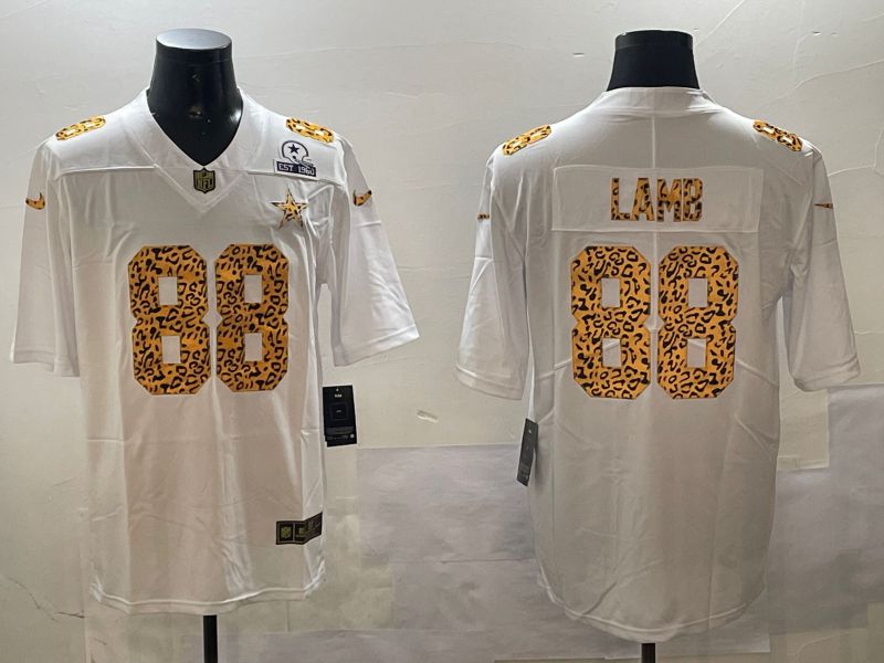 Men Dallas Cowboys #88 Lamb White 2024 Nike Limited NFL Jersey style 01082->dallas cowboys->NFL Jersey